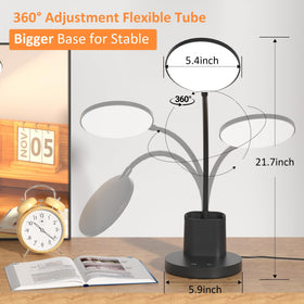 Vicsoon desk lamp 360-degree arm for precise lighting
