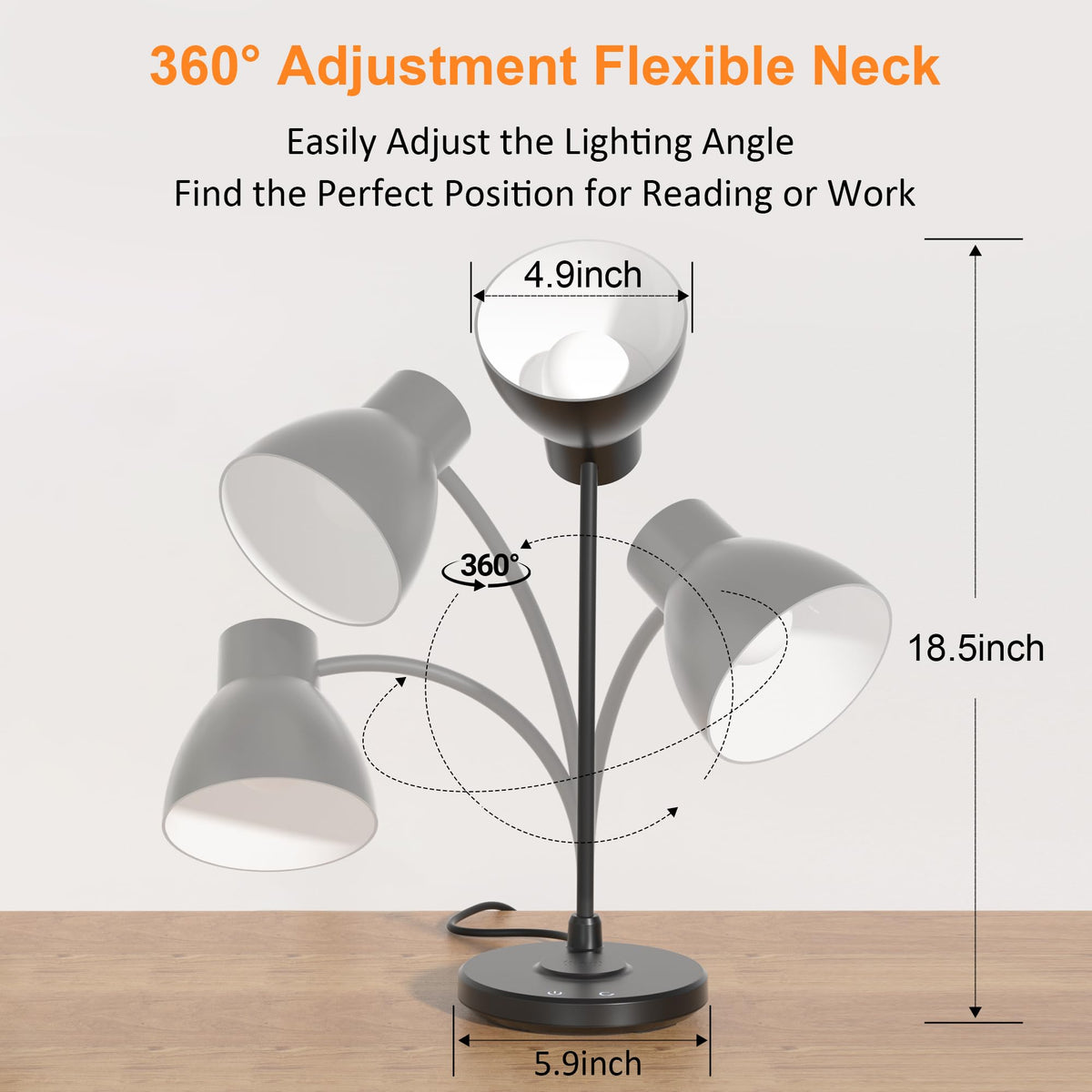 Vicsoon eye-caring lamp with high-CRI LEDs for natural illumination