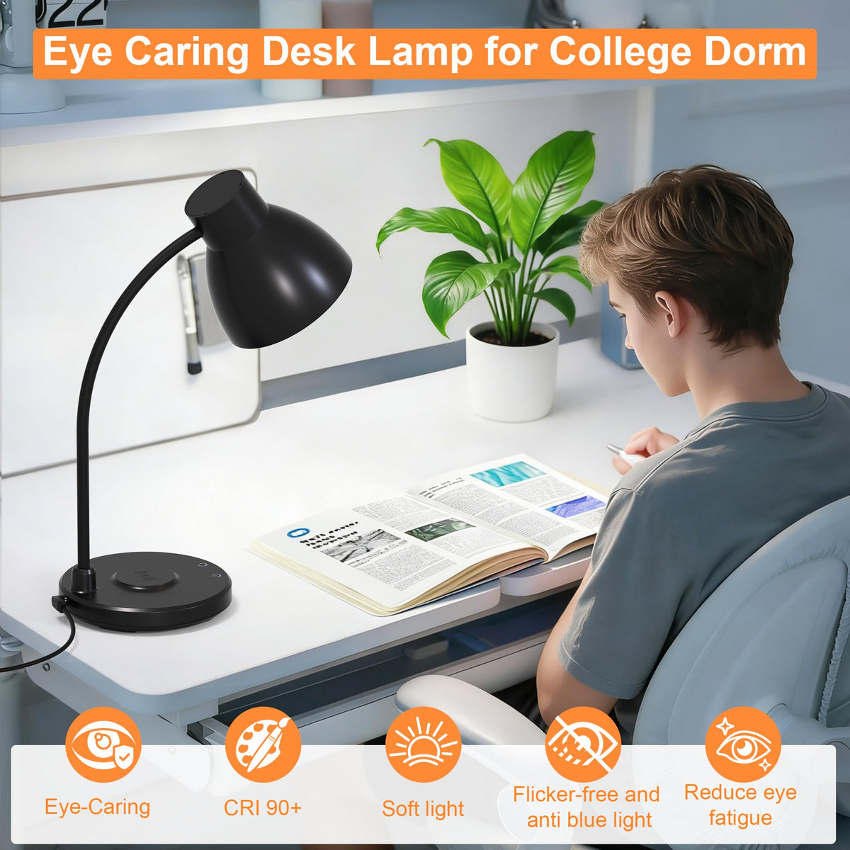 Vicsoon flexible arm directs light exactly where you need it