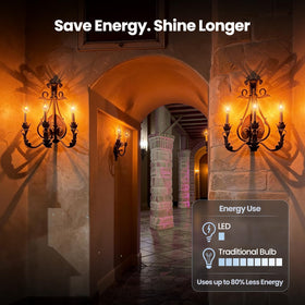 Vicstone flame light bulb installs in minutes for quick lamp upgrades