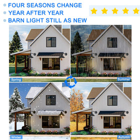 VICTOGATE barn light patio design suitable for cafe or home outdoor spaces