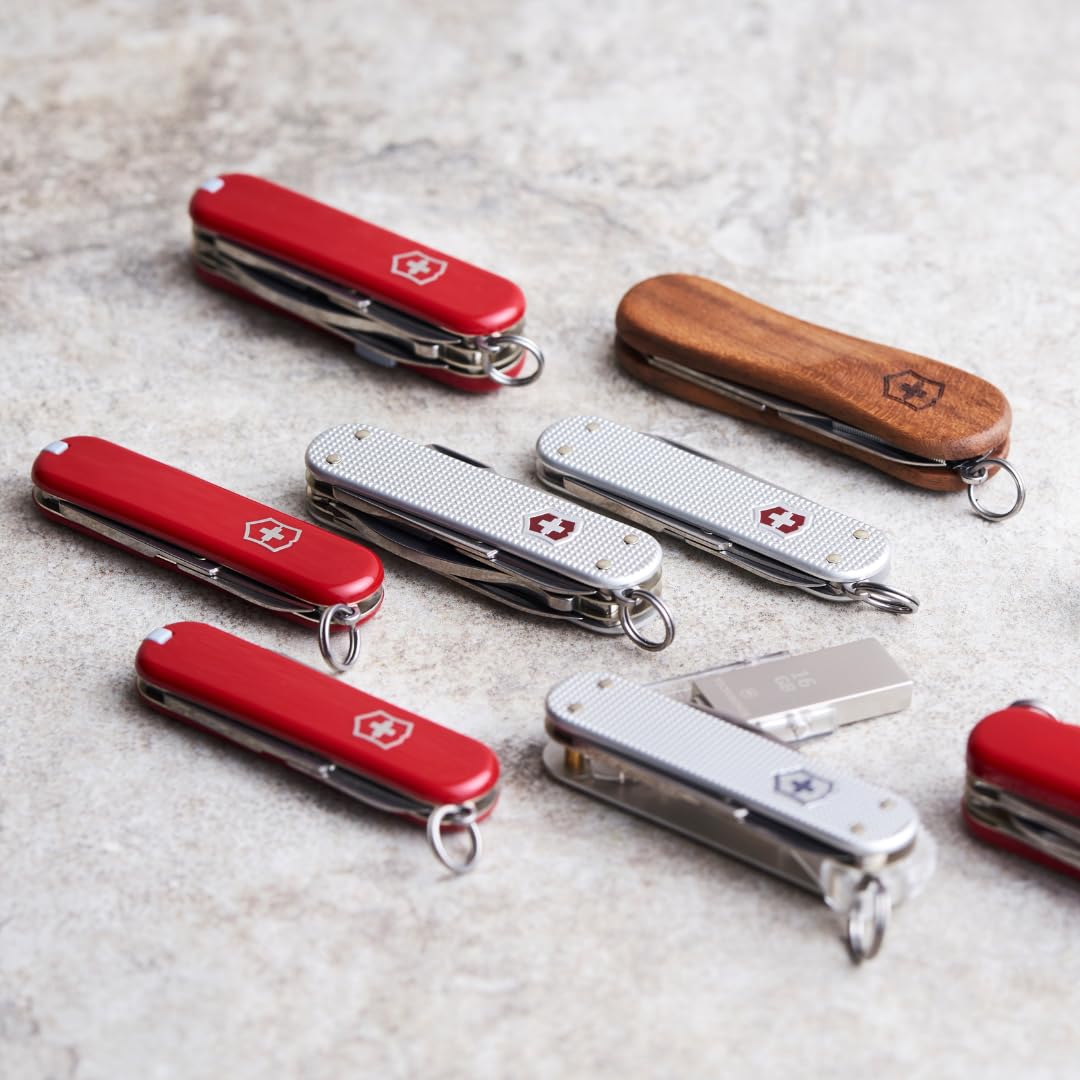 Victorinox Bantam combination tool for on-the-go fixes.