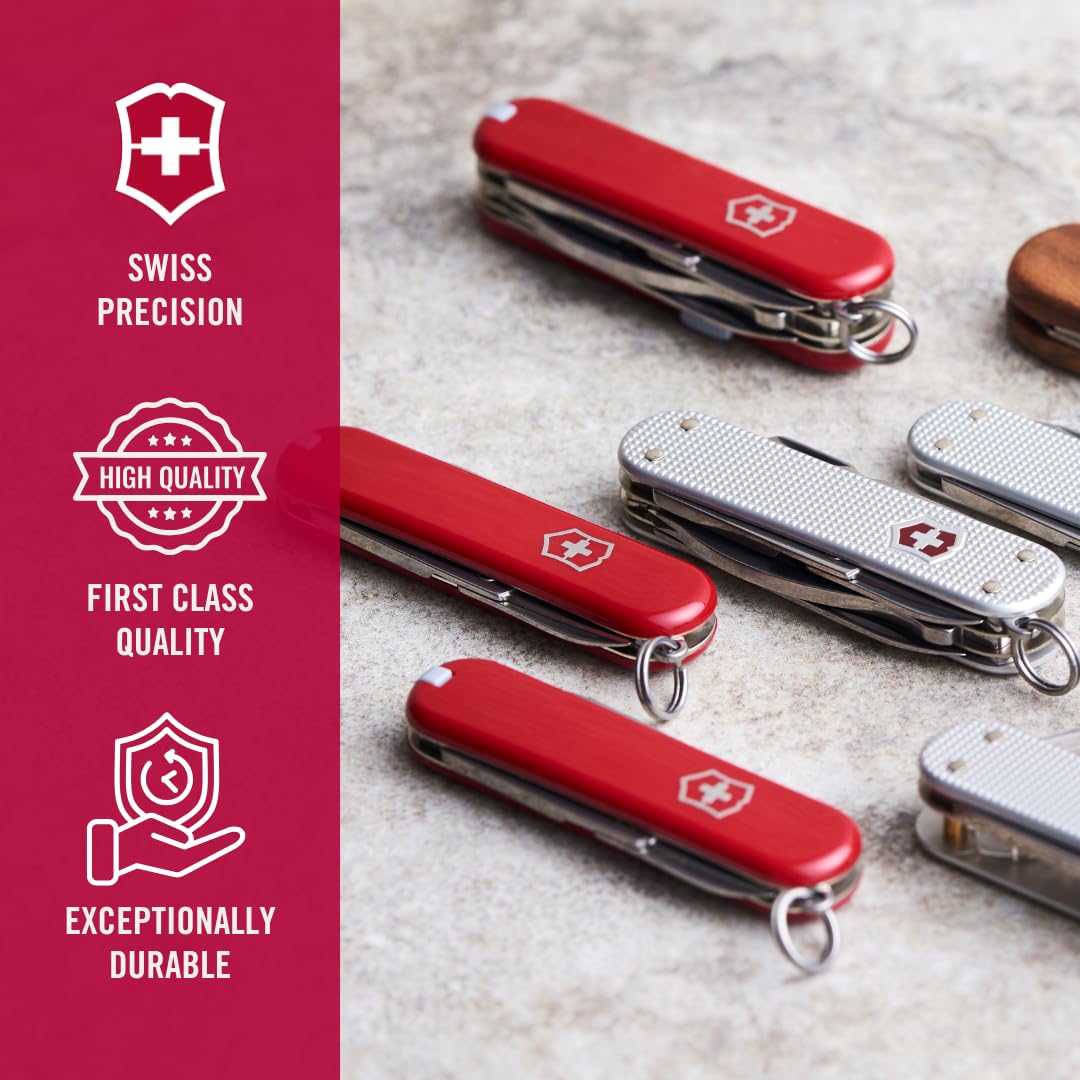 Victorinox Bantam red pocket knife compact and reliable.