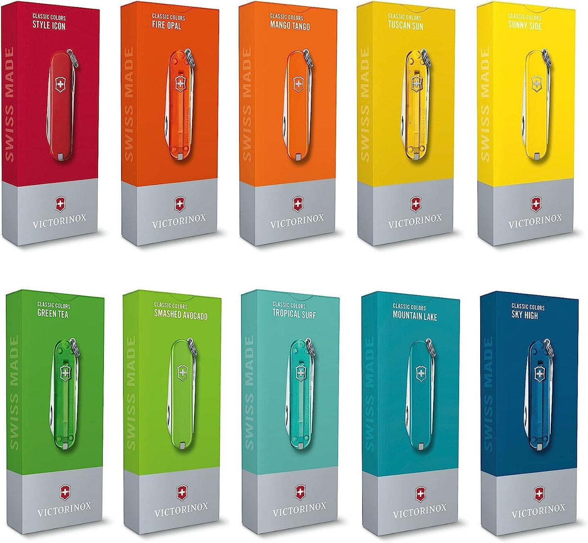 Victorinox Classic SD black casing showing sleek Swiss design