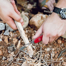 Victorinox Classic SD toothpick and tweezers for quick fixes