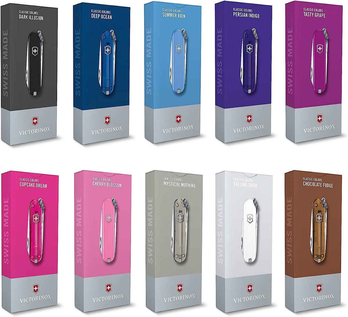 Victorinox Classic SD built-in key ring for easy carrying