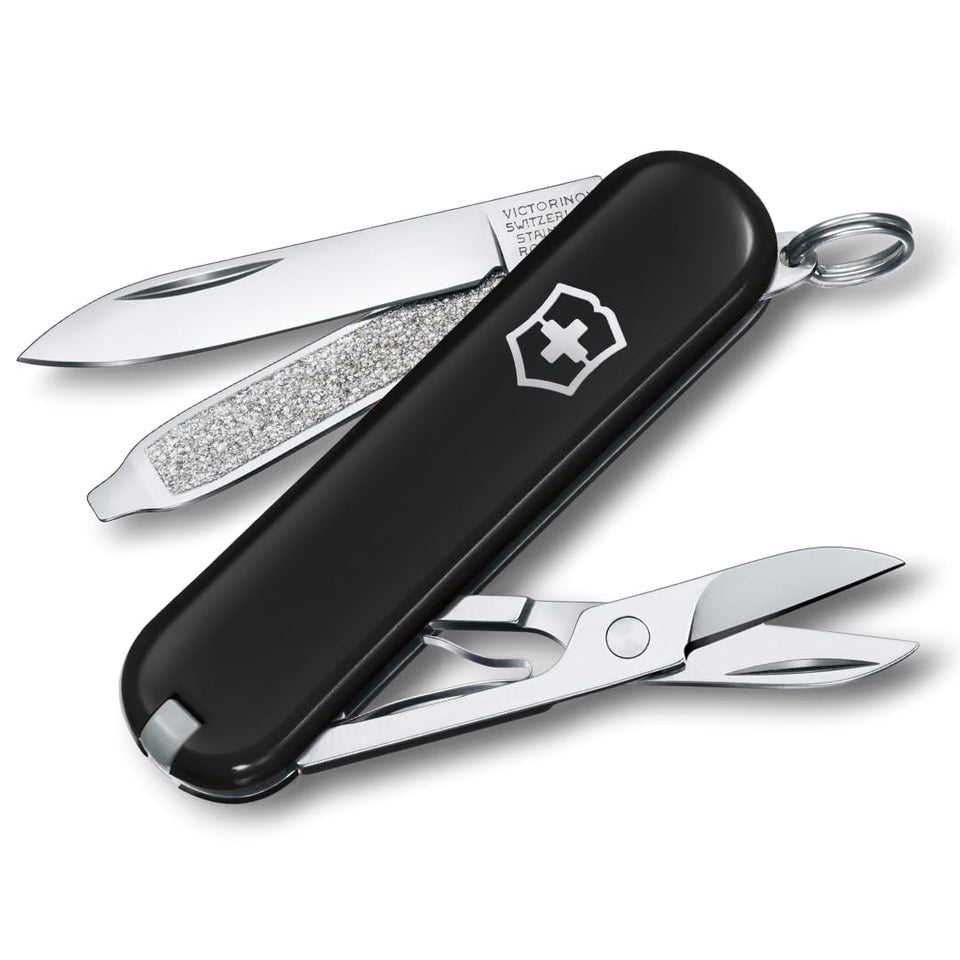 Victorinox Classic SD 58 mm knife closed for everyday carry on a keyring