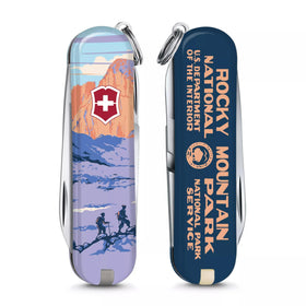 Victorinox Classic SD shows seven tools for quick tasks during outdoor adventures.