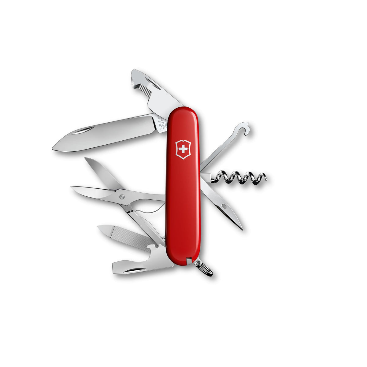 Victorinox Companion in a pocket, compact red design ready for everyday use at home or work.