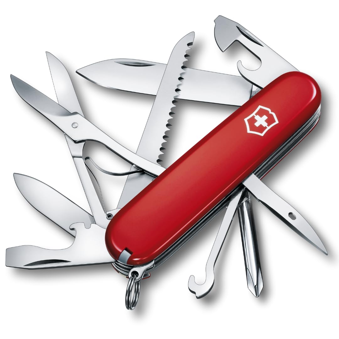 Victorinox Fieldmaster compact pocket knife in red, ready for everyday tasks