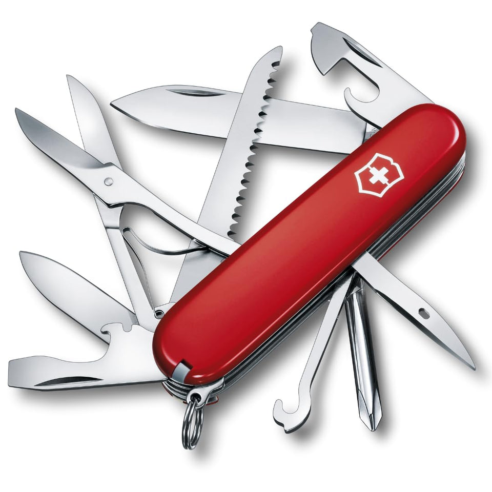 Victorinox Fieldmaster compact pocket knife in red, ready for everyday tasks