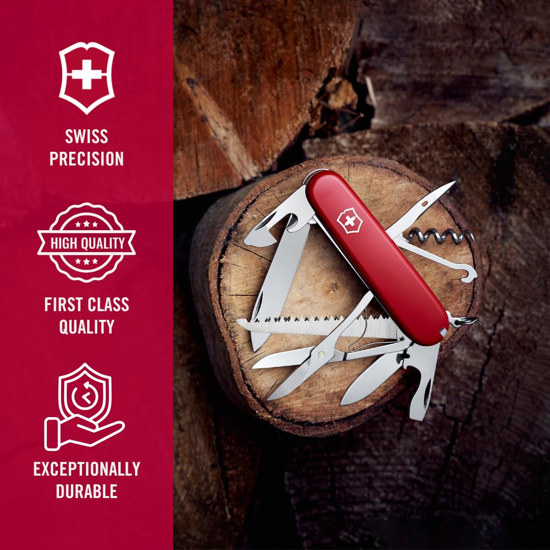 Victorinox Huntsman red compact pocket knife for daily carry