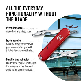 Victorinox Jetsetter key ring keeps this tool within easy reach.