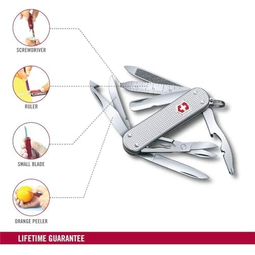 Victorinox MiniChamp Alox cuticle pusher for precise nail care.