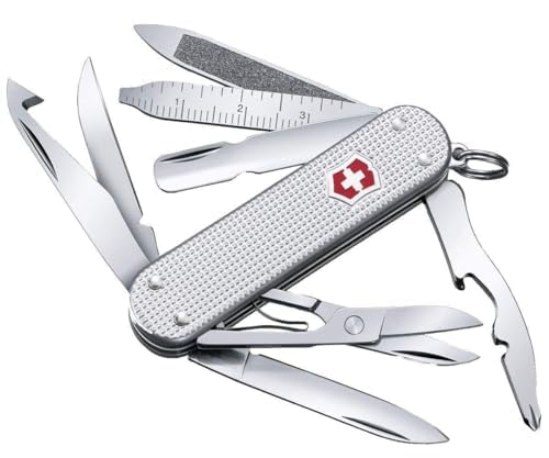 Victorinox MiniChamp Alox ruler for quick measurements.