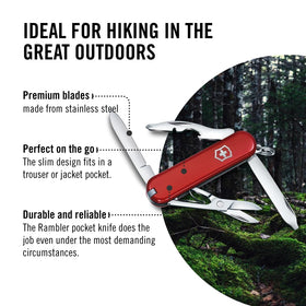 Victorinox Rambler nail file with screwdriver for on-demand tweaks