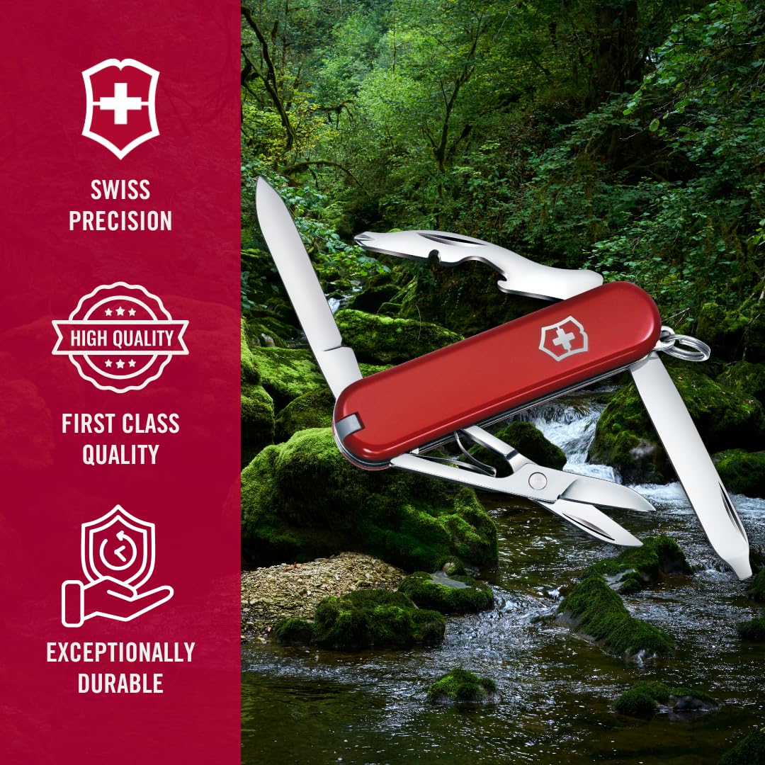 Victorinox Rambler tweezers and toothpick for meticulous cleanup