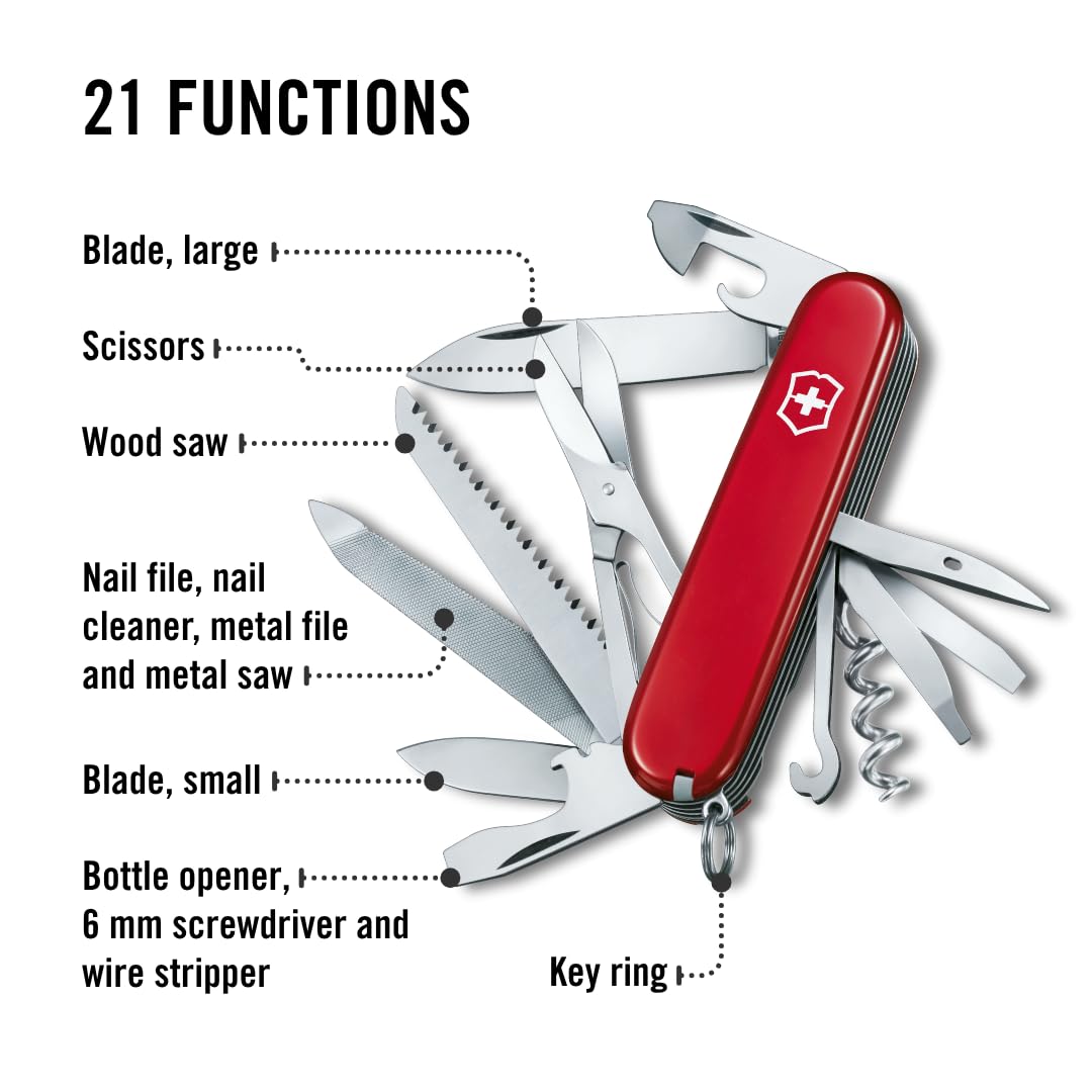 Victorinox Ranger nail file and metal file for tool maintenance on trail