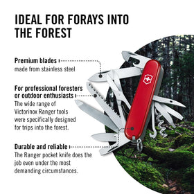 Victorinox Ranger tweezers and toothpick for field care and cleanliness
