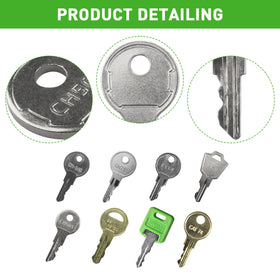 VIDABTE CH501 RV compartment key designed for evaluating cargo area security.
