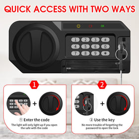 VIDXCVIT anti-theft alarm deters unauthorized access and alerts you