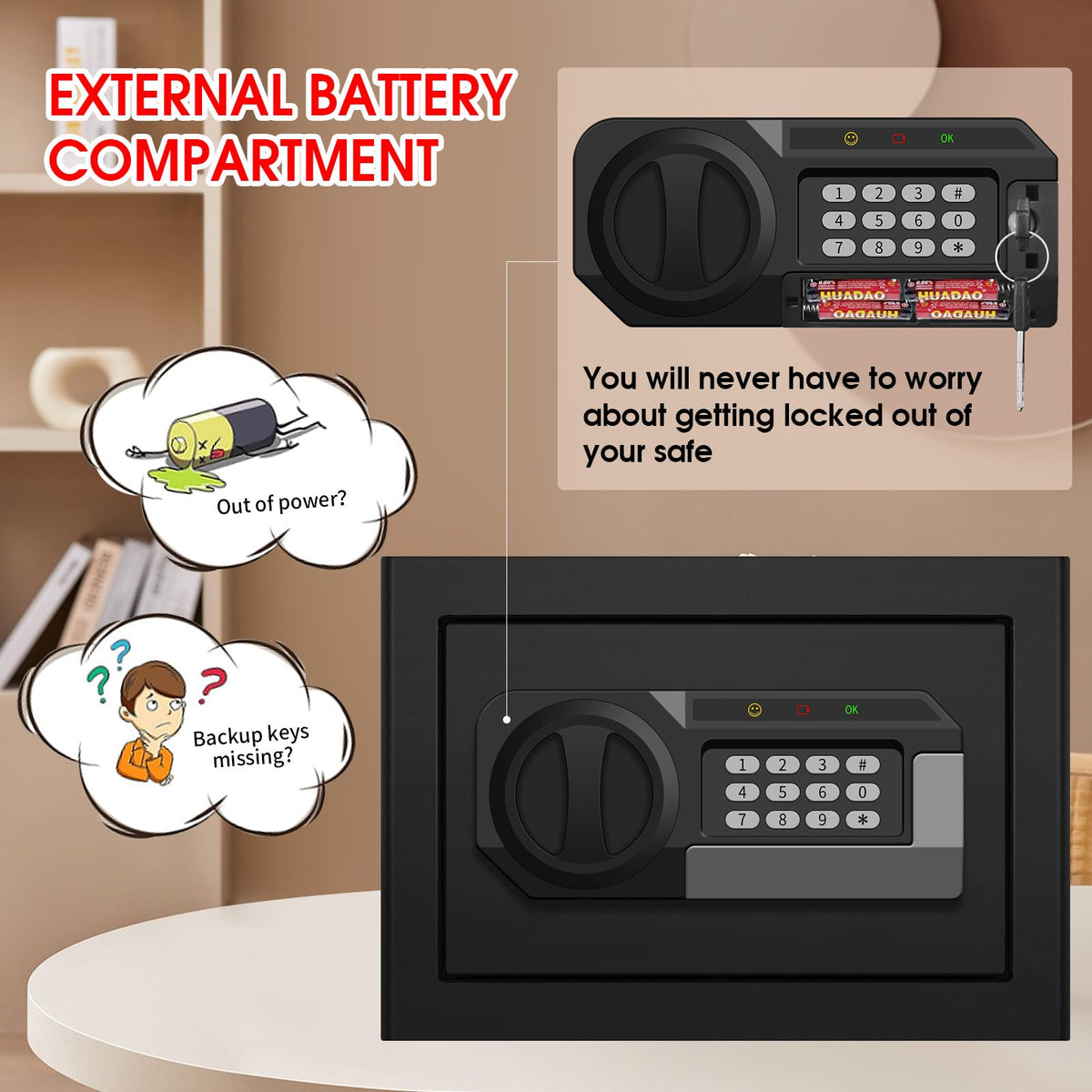 VIDXCVIT FCC-certified safe with warranty and lifetime support