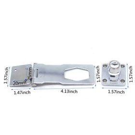 VIDYSUFYR hasp with two keys ready for tool box or locker security