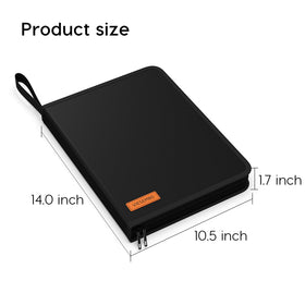 Viesembo card and USB pocket adds convenient organization.