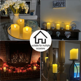 VIEWELLD battery-operated candles ideal for dining table and events
