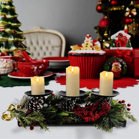 VIEWELLD set of 3 candles in 4-6 inch heights for versatile decor