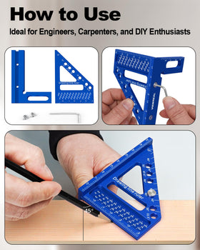 ViewReal 3D square pocket size design fits apron pockets