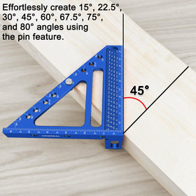 ViewReal angle pin system secures setups for repeatable measurements.