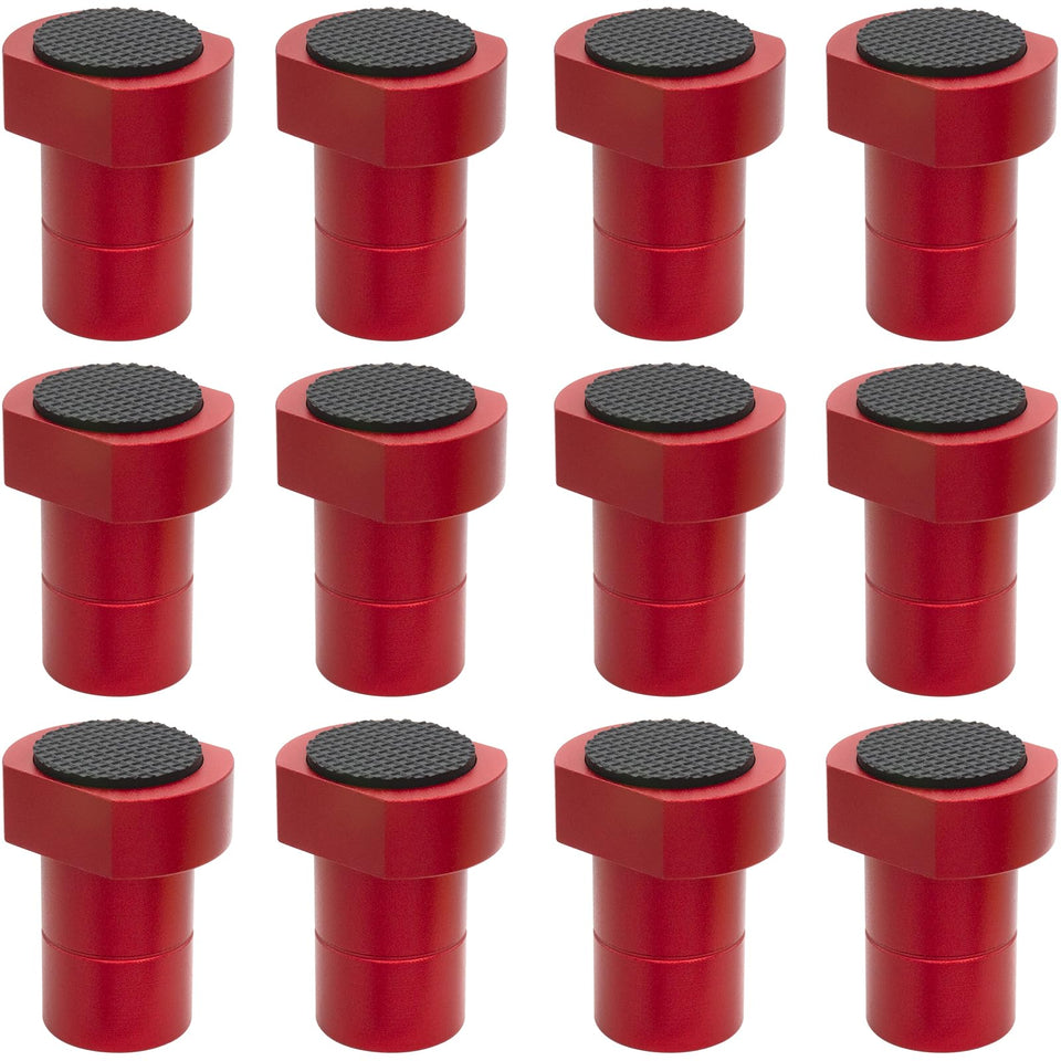 ViewReal bench dogs 12pack assembly show sturdy alignment for precise routing