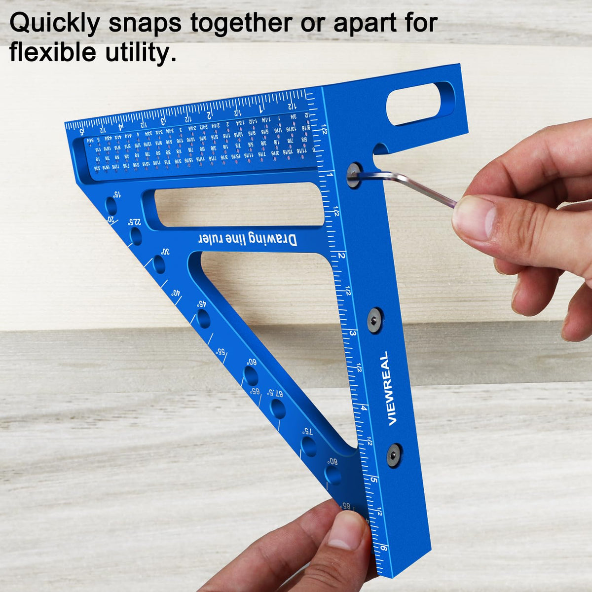 ViewReal compact layout tool simplifies measurements for quick setups.