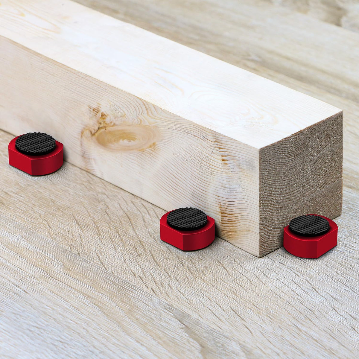 ViewReal low-profile bench dogs stay hidden beneath workpiece, protecting tools
