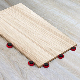 ViewReal square clamping pad provides non-slip grip for stable cuts