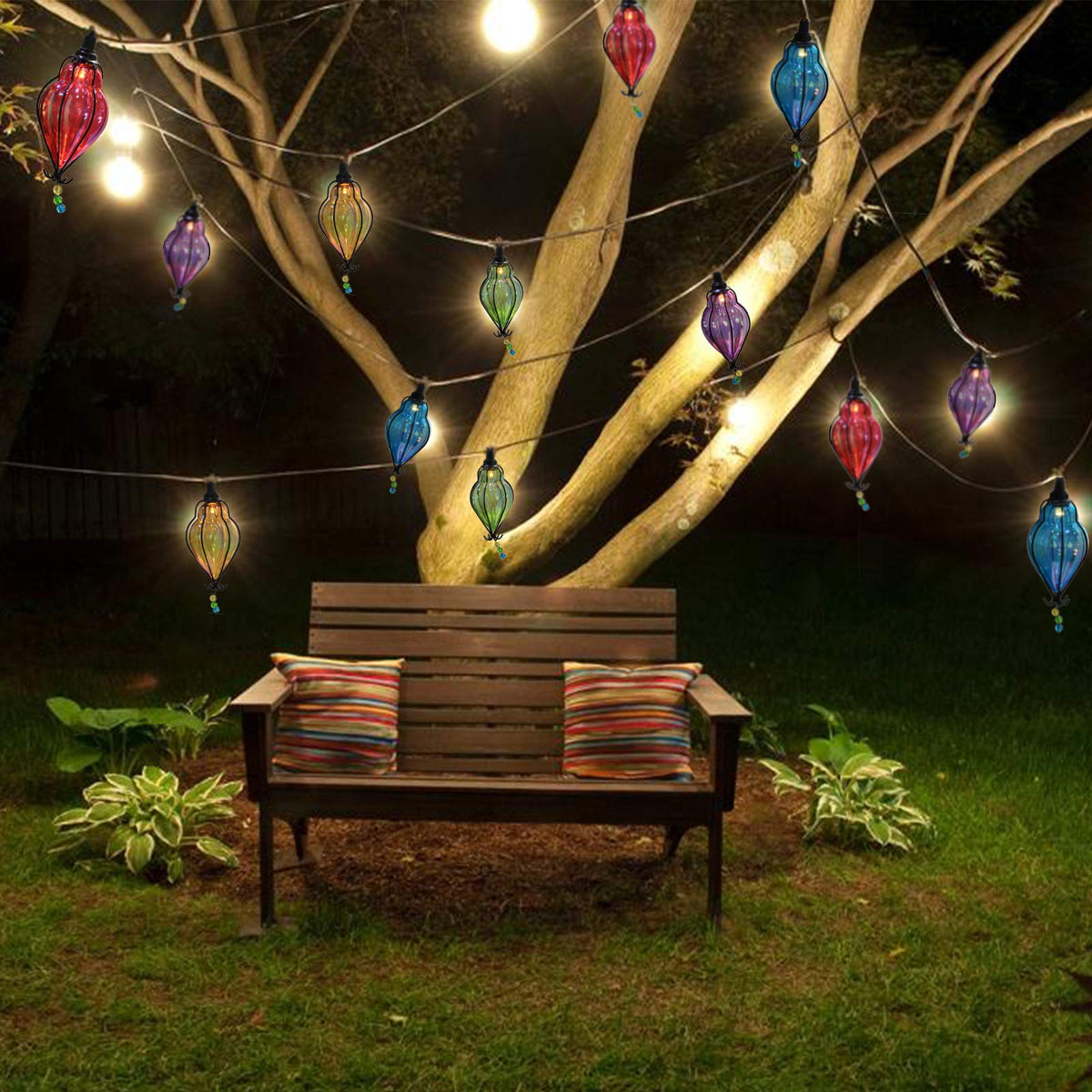 Vigdur cottagecore garden party lights for cozy outdoors