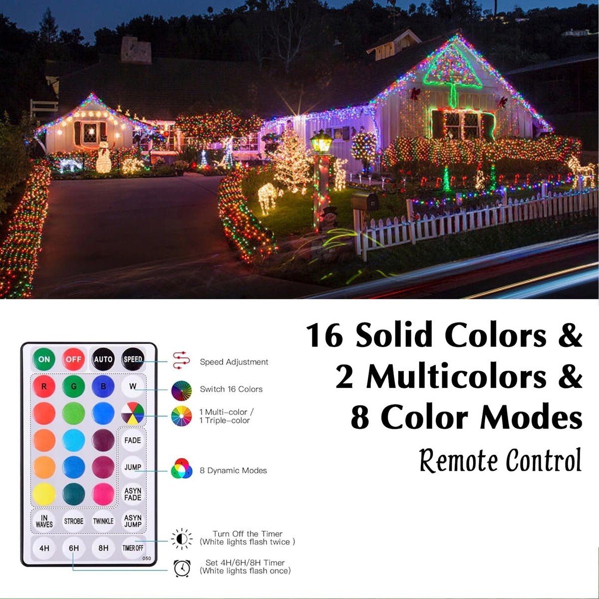 Vigdur remote control enables quick color and mode changes