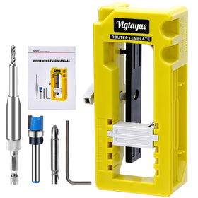 Vigtayue door hinge mortiser kit for precise mortises in wood projects