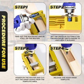 Vigtayue included bits and hex wrench support quick setup