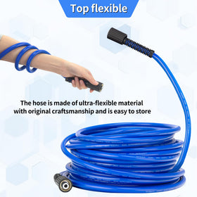 VIHEG M22 connectors and 3/8-inch adapters enable quick hose extensions