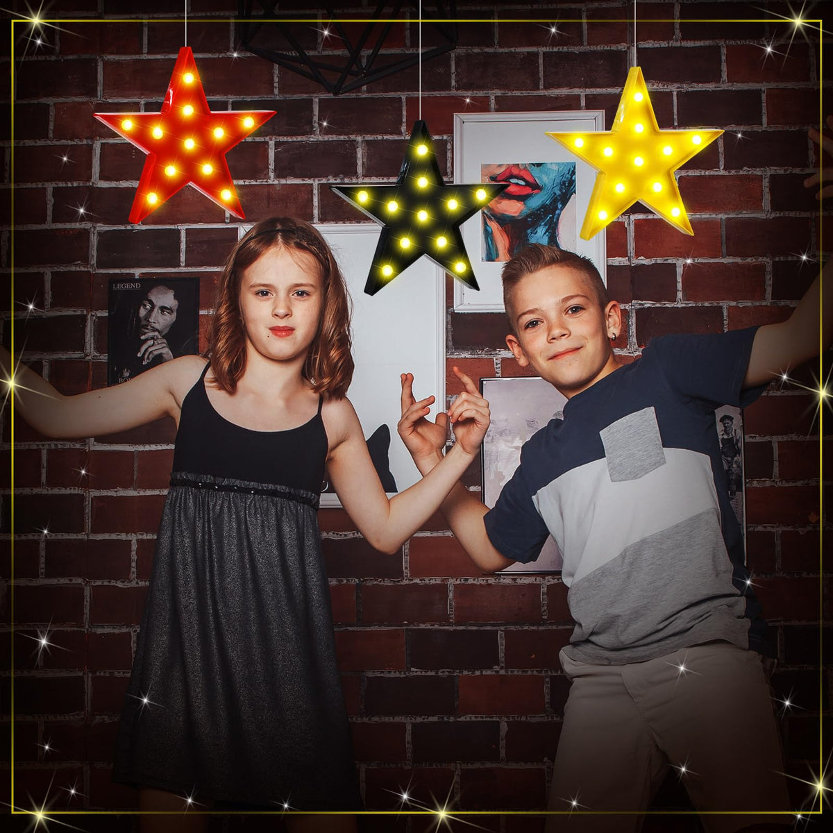 VIHOSE marquee star light warm hero creates cozy ambiance.