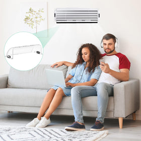VIHOSE ceiling vent deflector blends with decor while reducing drafts and hot spots