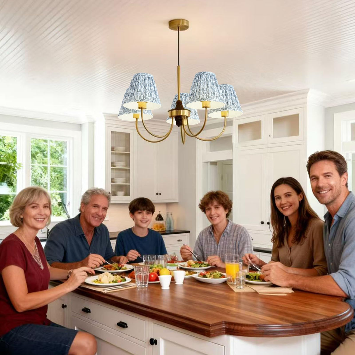 VIHOSE fabric lampshade diffusion softens light to reduce glare