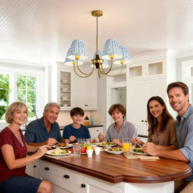 VIHOSE fabric lampshade diffusion softens light to reduce glare