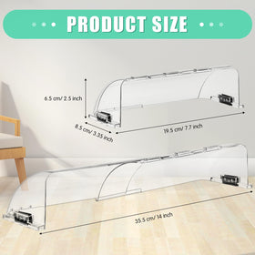 VIHOSE magnetic vent deflector highlights durable magnets keeping vents secure and aligned