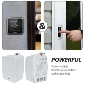 VIIVRIA 24V transformer fixed screw mount for added stability