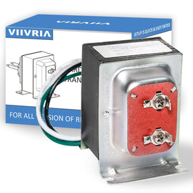 VIIVRIA 24V transformer front view showing compact, stable design