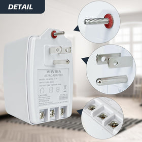 VIIVRIA 24V transformer with LED indicator confirming power status