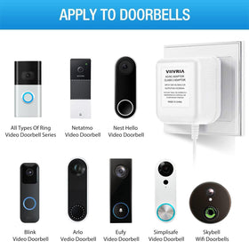 VIIVRIA Ring doorbell compatibility for continuous power